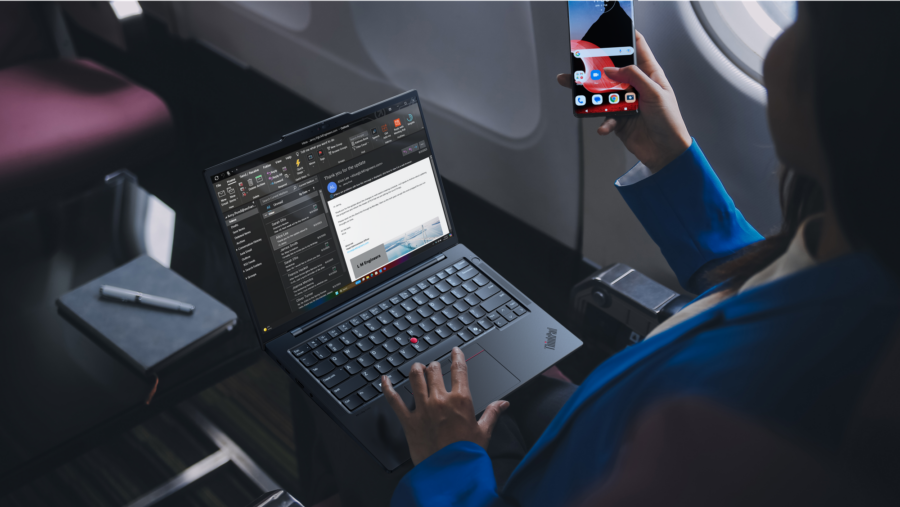 Yoga Slim 7x and ThinkPad T14s Gen 6 laptops are presented - new Copilot+ computers from Lenovo