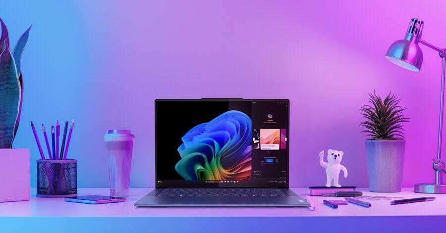 Yoga Slim 7x and ThinkPad T14s Gen 6 laptops are presented - new Copilot+ computers from Lenovo